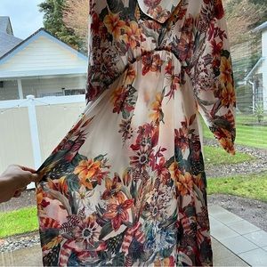 Zara Floral Maxi Dress